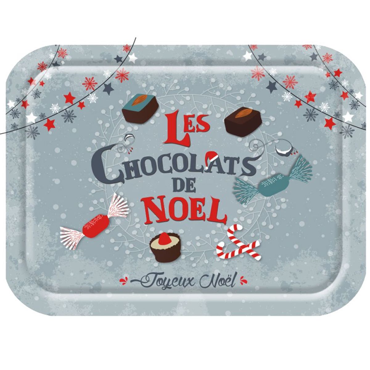 Plateau Les Chocolats De Noël 235 X 175 Cm 5923