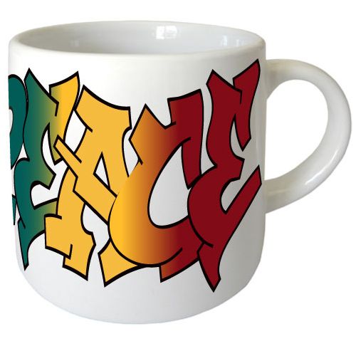 Mini Mug Peace par Cbkreation