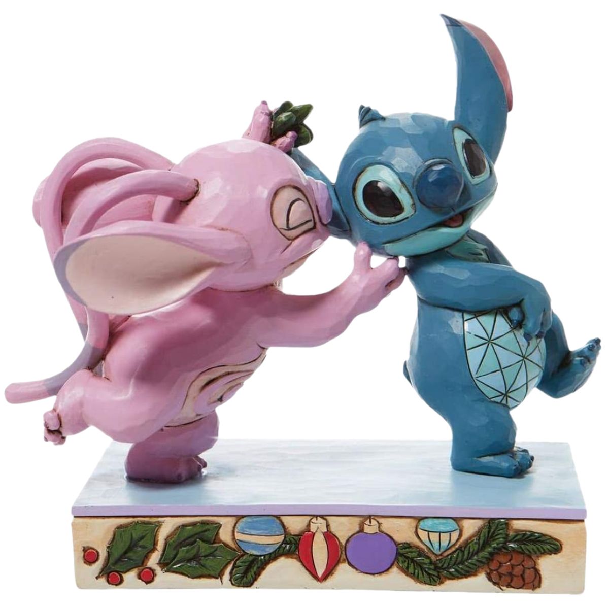 Suspension de fête Disney Stitch Angel Violet - Boule et déco de sapin -  Eminza