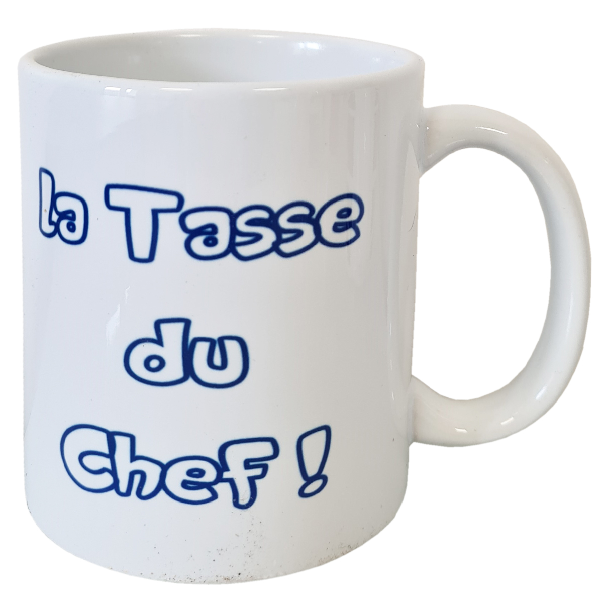 Mug La tasse du chef par Cbkreation