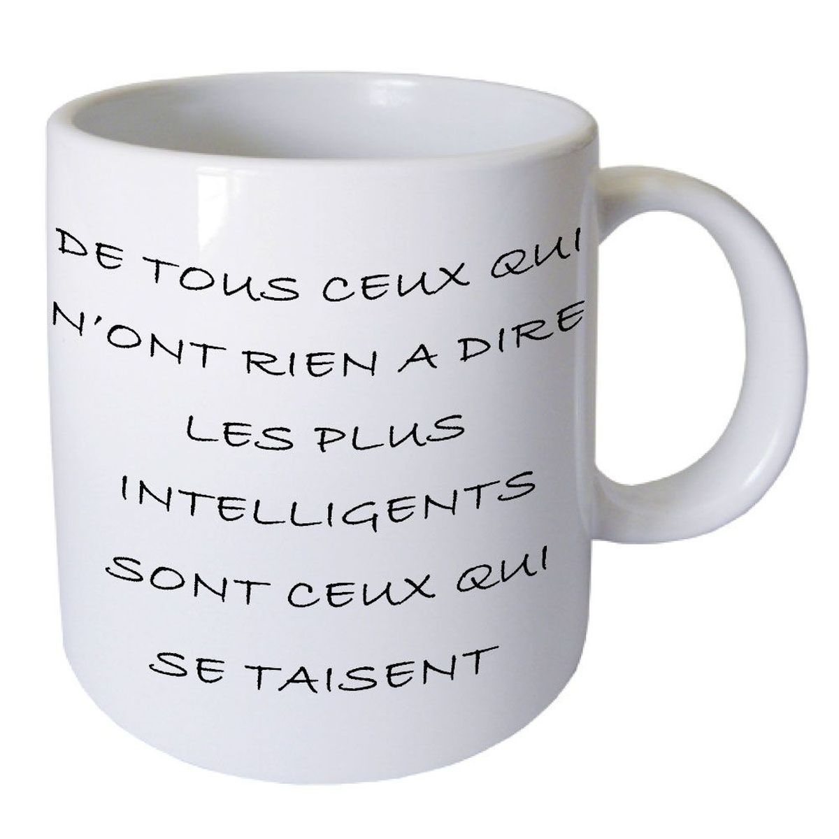 Mug Cbkreation Citation - De tous ceux qui n'ont rien  dire.