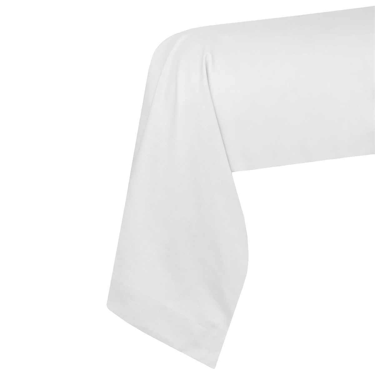 Taie de traversin Eden 45 x 185 cm - blanc