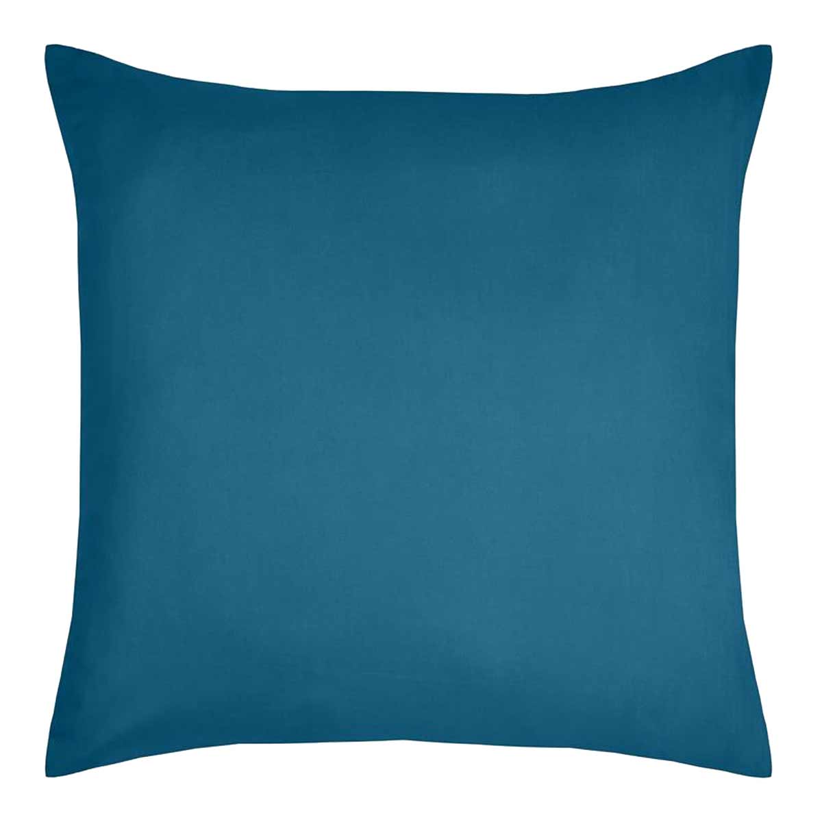 Taie d'oreiller Eden 63 x 63 cm - bleu ptrole