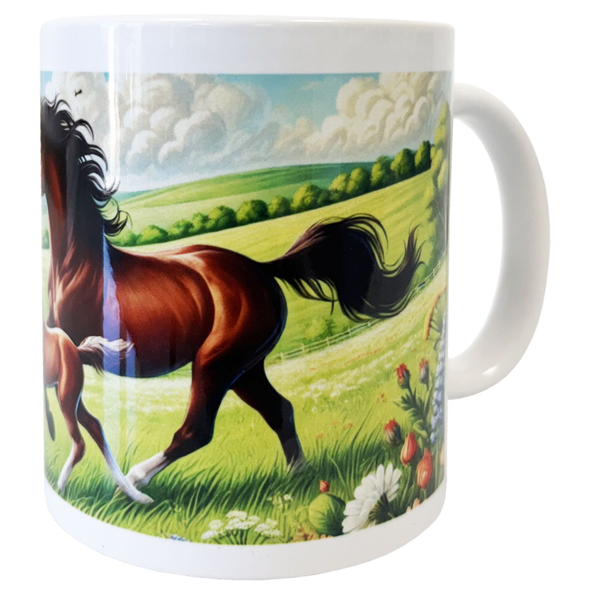 Mug Jument et son Poulain Gambadant 350 ml