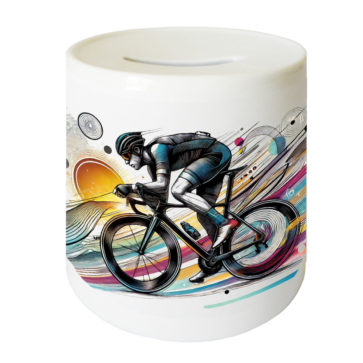 Tirelire Cyclisme par Cbkreation