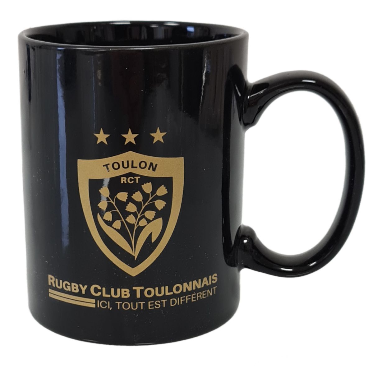 Mug RC Toulon Noir et Or