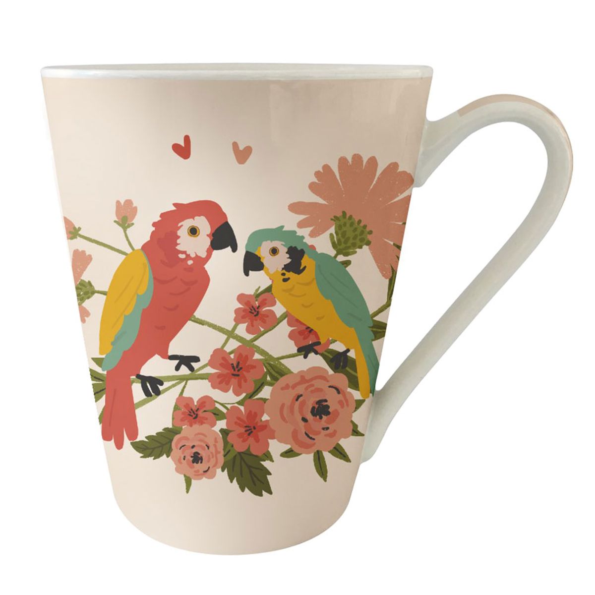 Mug Perroquets Collection Jungle par Kiub - Porcelaine