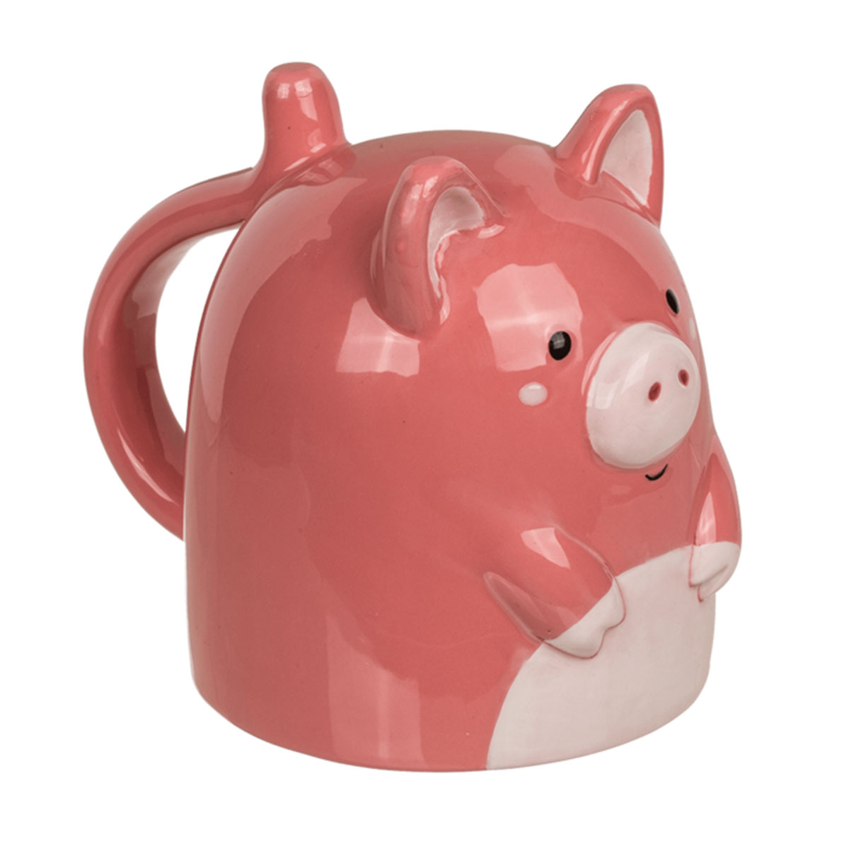 Mug cochon rose  l'envers