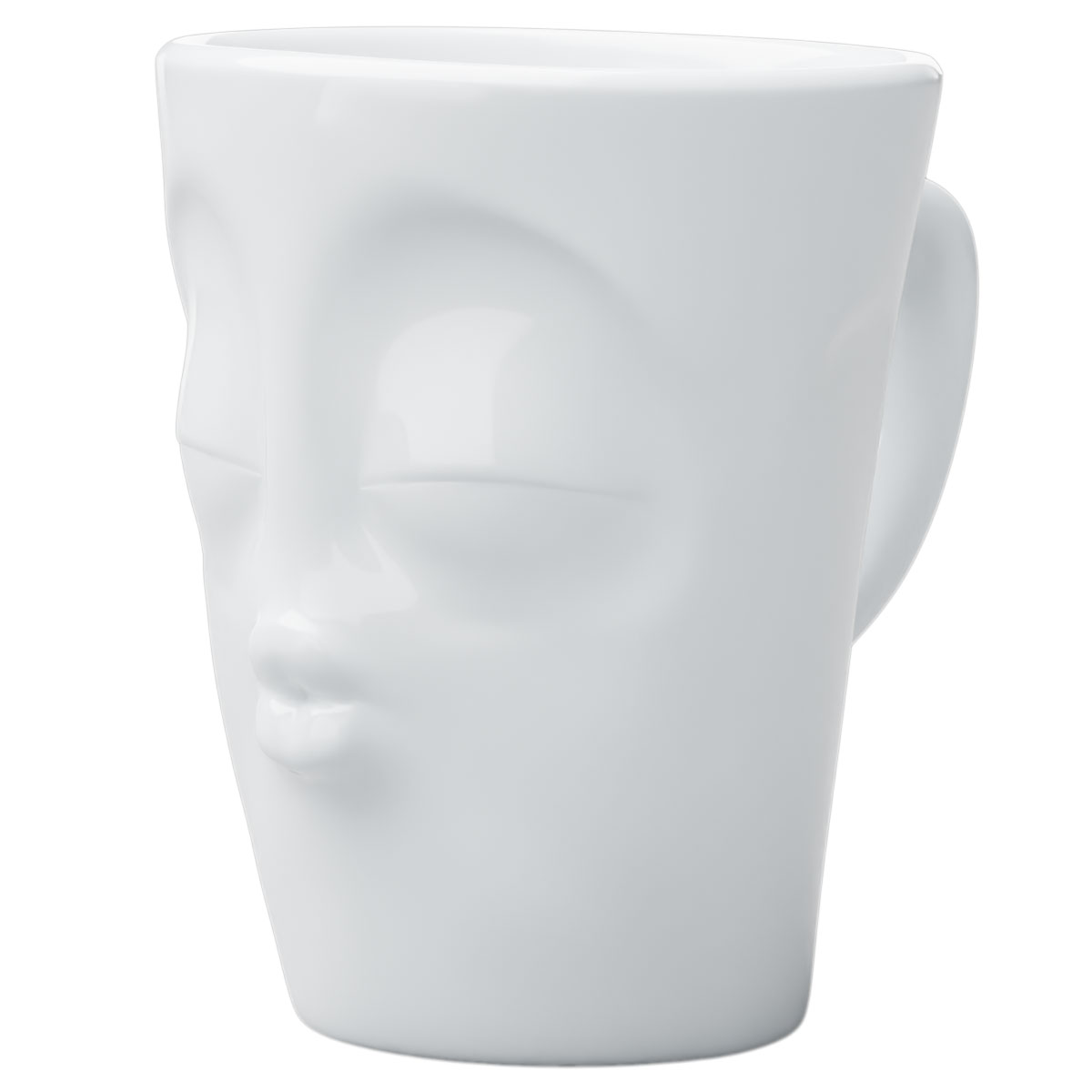 Mug avec anse en porcelaine Tassen - bisous