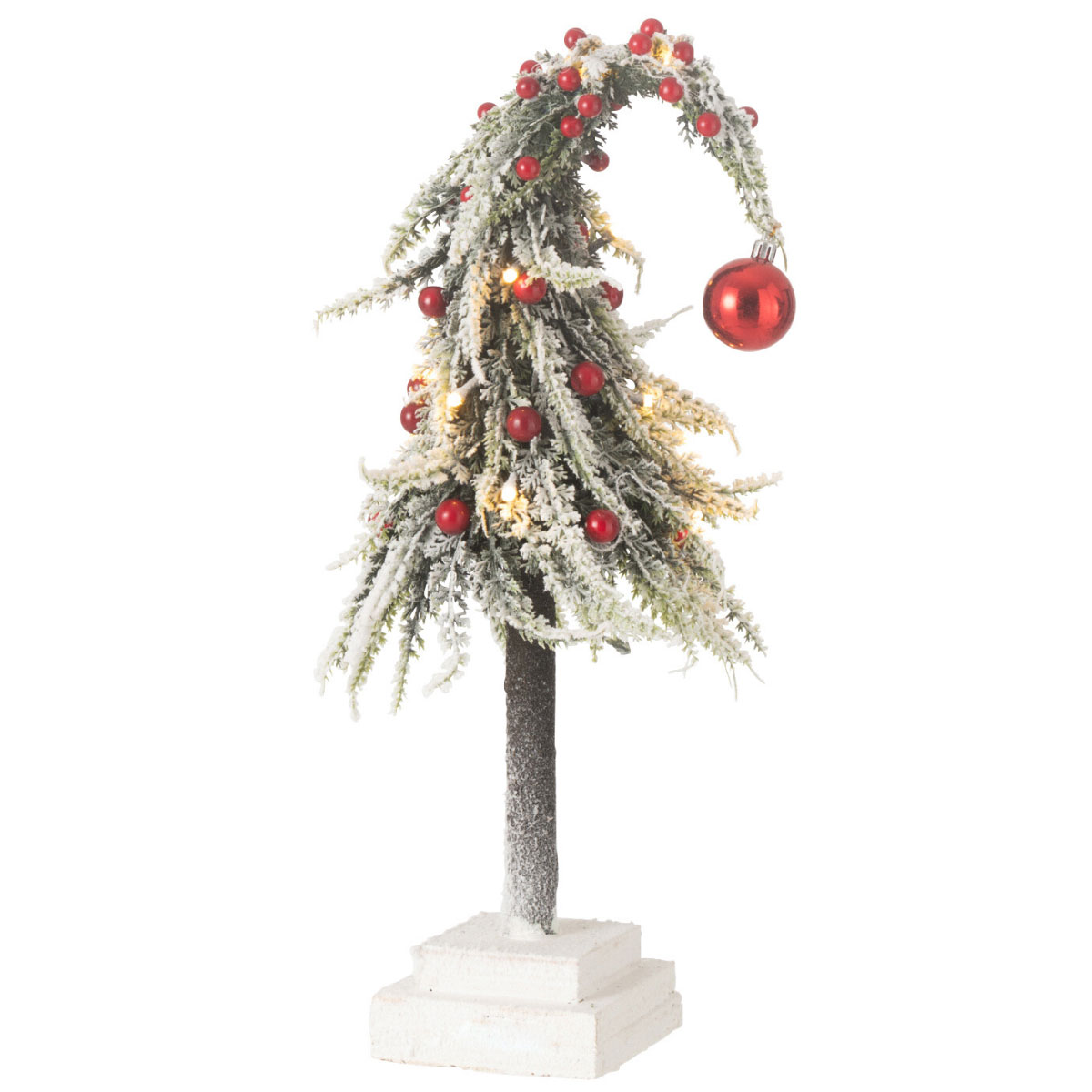 Sapin de Nol artificiel lumineux  LED 45 cm