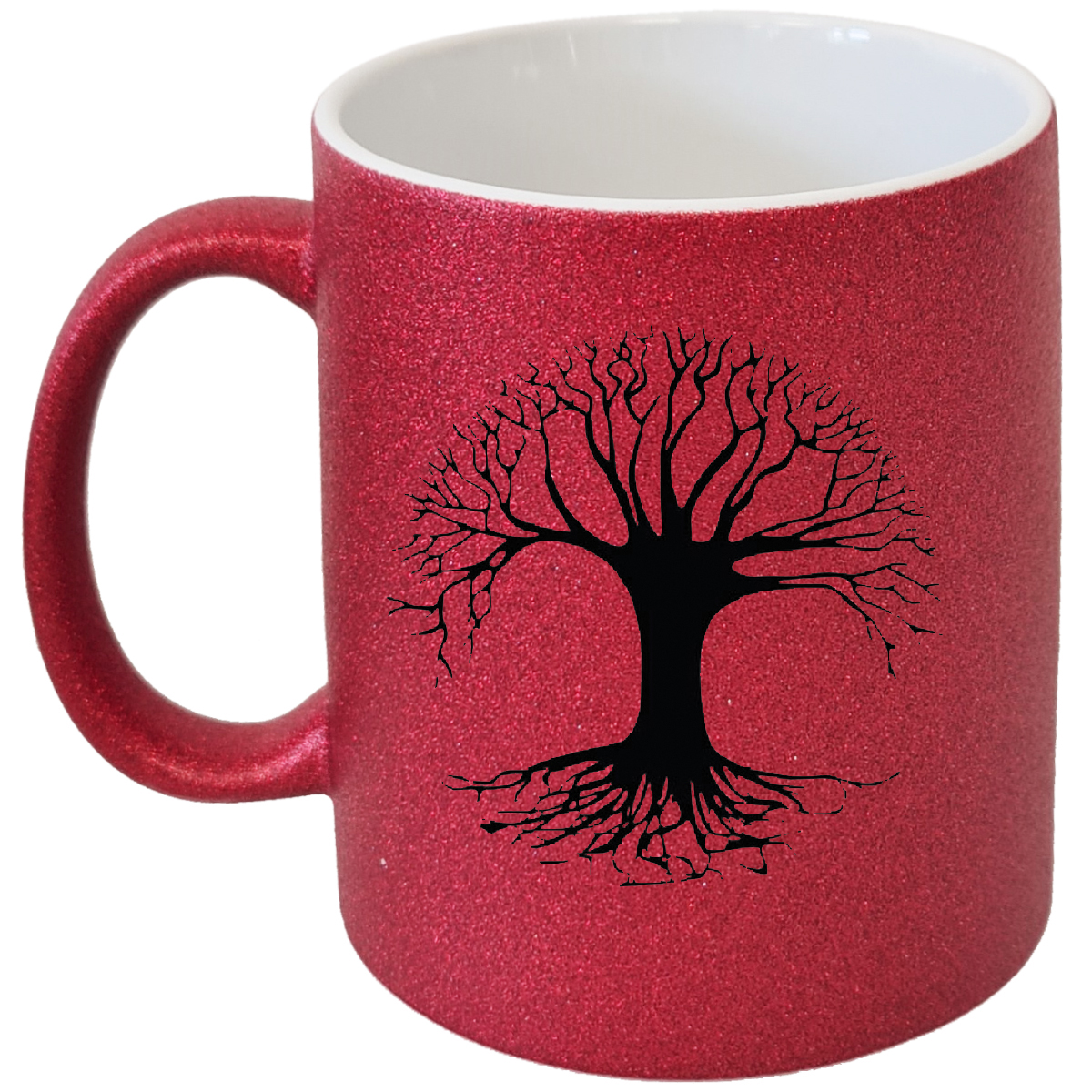 Mug rouge rubis Arbre de Vie par Cbkration