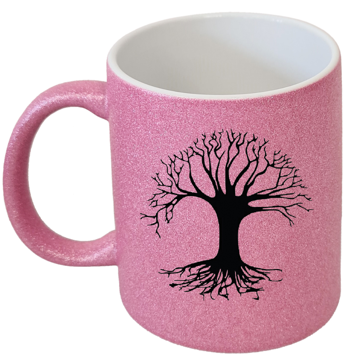 Mug rose Arbre de Vie par Cbkration