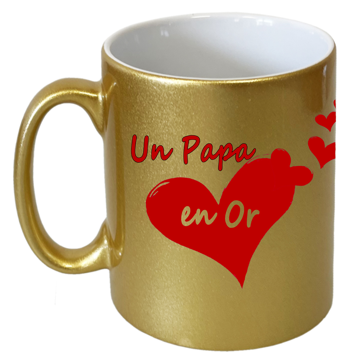 Mug dor Un Papa en Or par Cbkration