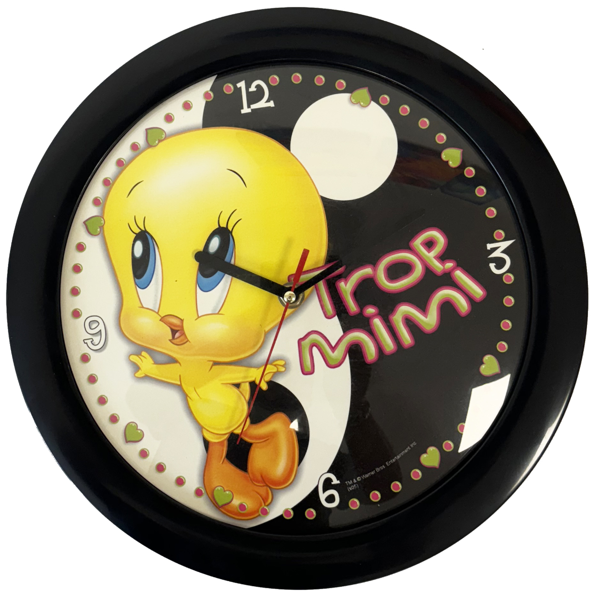 Horloge Titi Looney Toons Ying et Yang