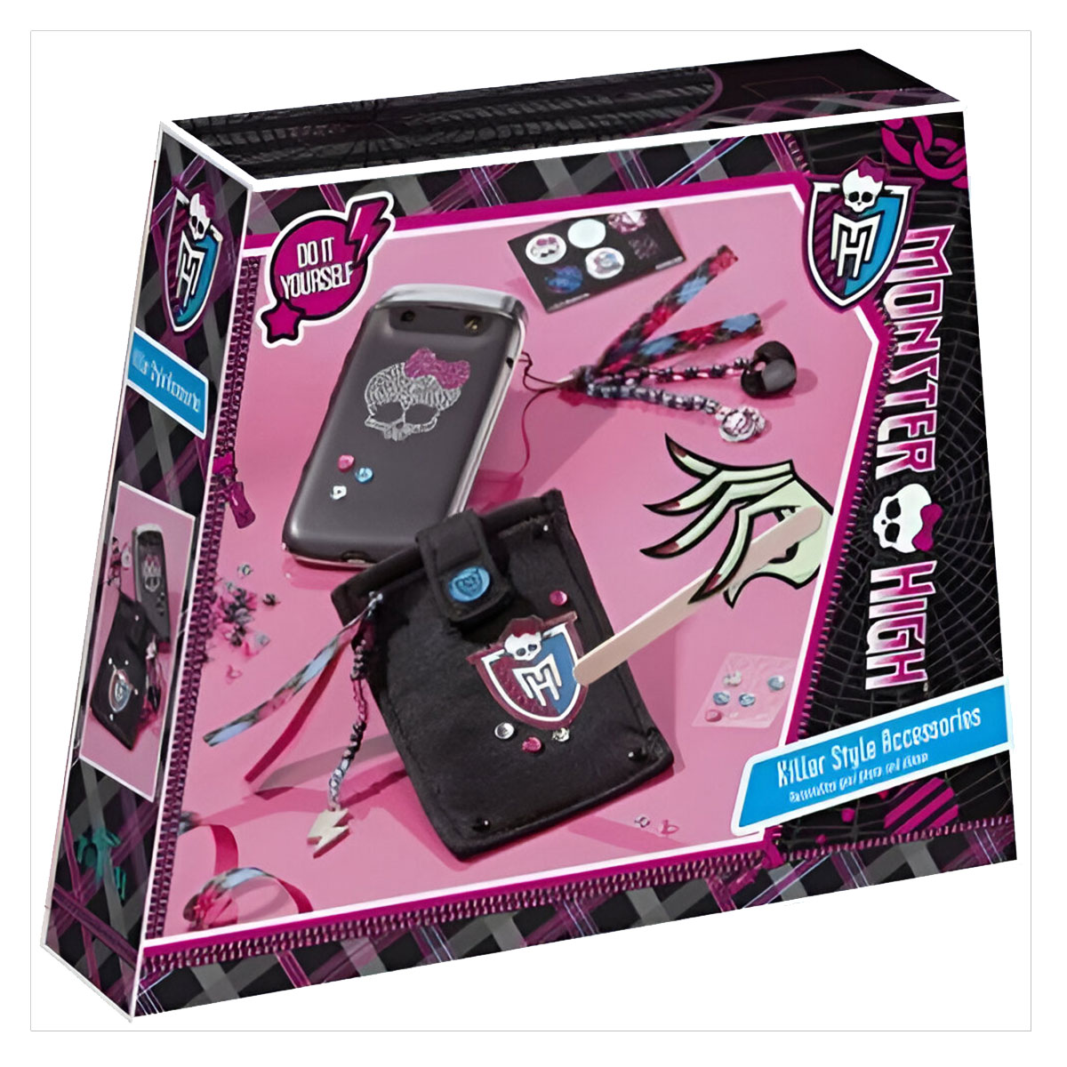 Coffret cratif accessoires tlphone Monster High