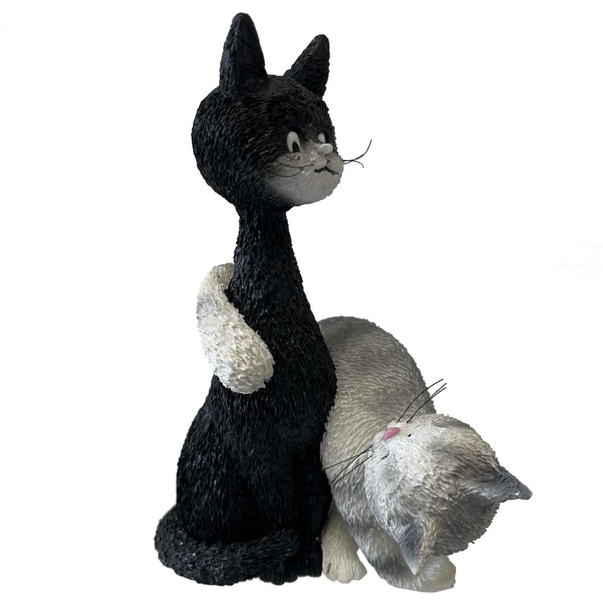 Figurine Les chats de Dubout - La Charmeuse - 12.5 cm