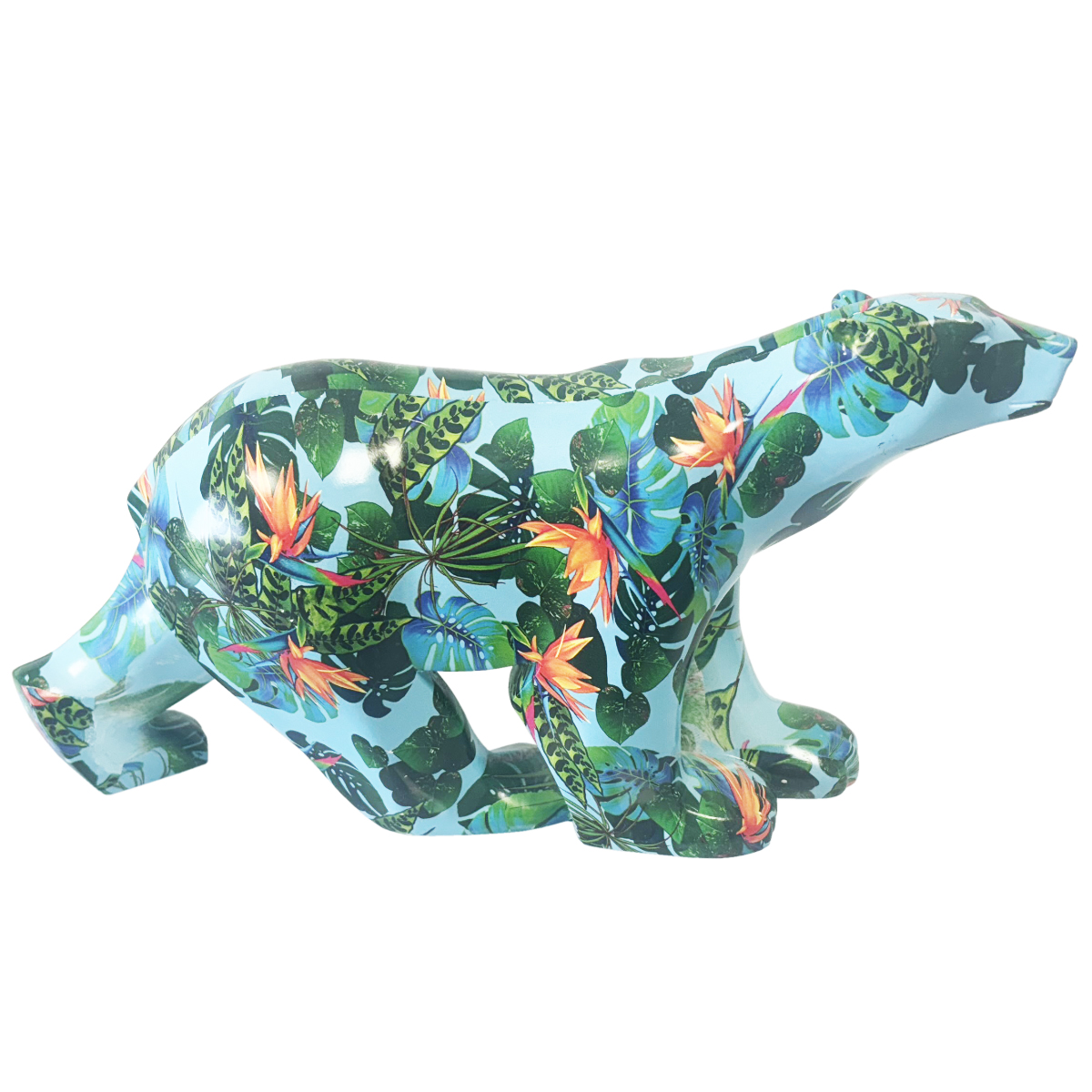 Figurine Pompon - L'ours version tropicale 17 cm