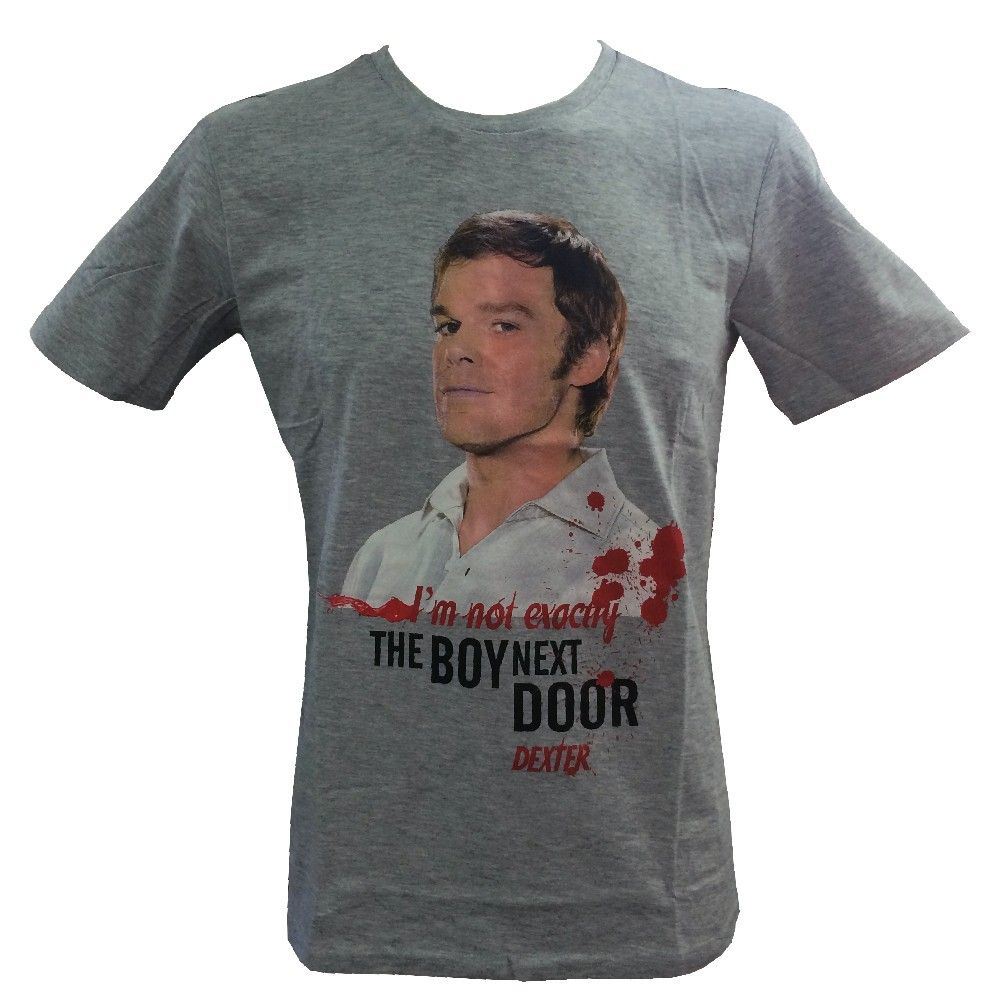 T-shirt Dexter gris chin taille L