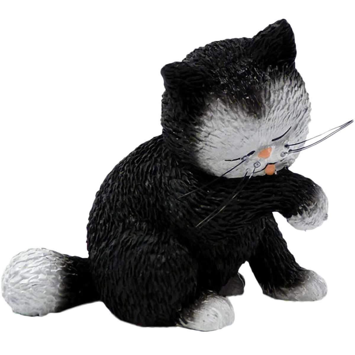 Figurine Les chats de Dubout - Petite toilette 6 cm