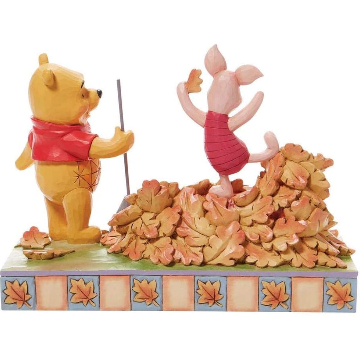 Figurine Winnie l'Ourson et Porcinet - Un saut vers l'auto