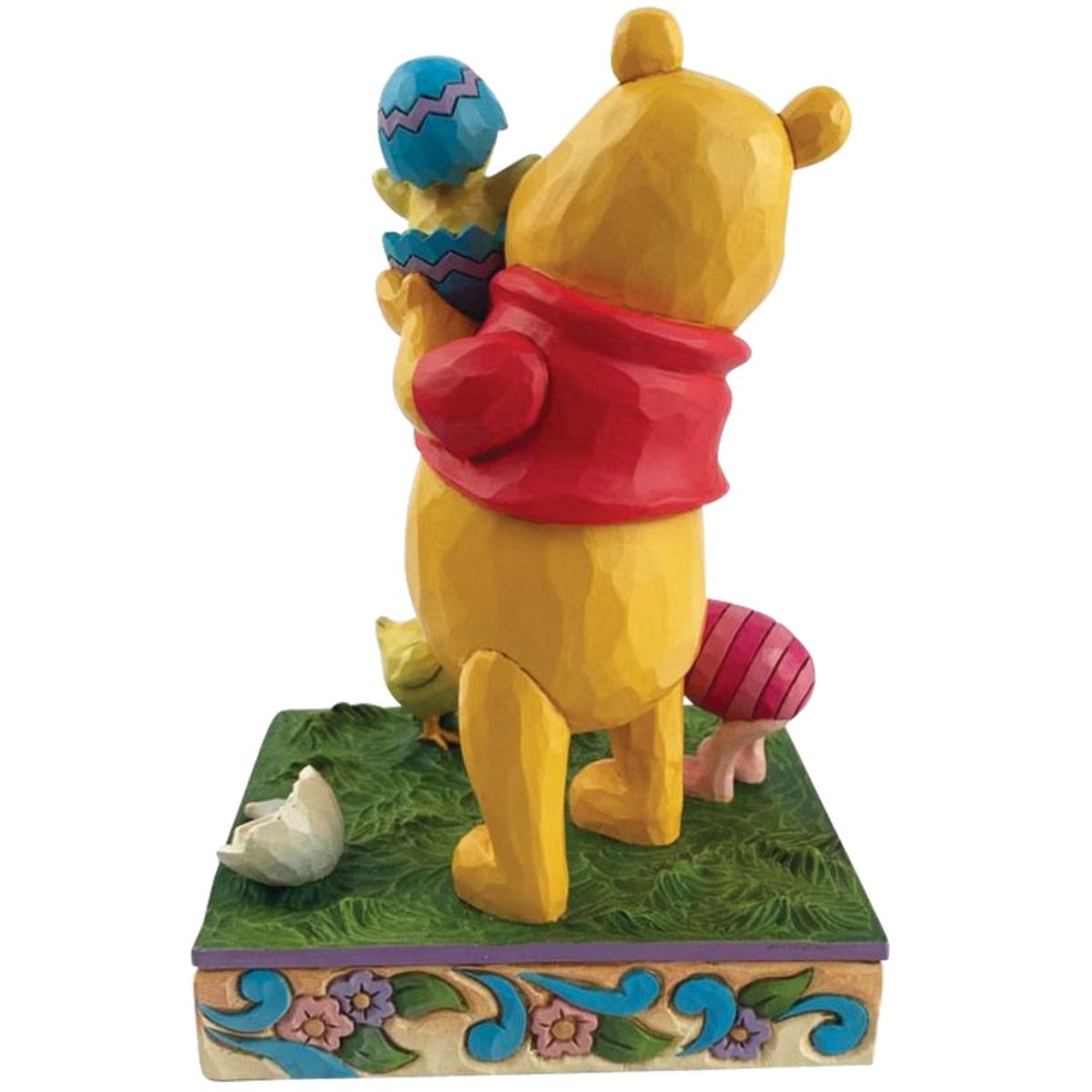 Figurine Winnie l'Ourson Porcinet Pques par Jim Shore