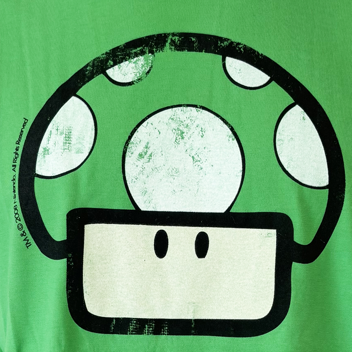 T-shirt Nintendo Mushroom Vintage