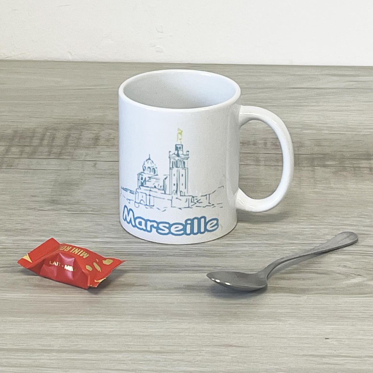 Mug Marseille Notre Dame de La Garde par Cbkreation