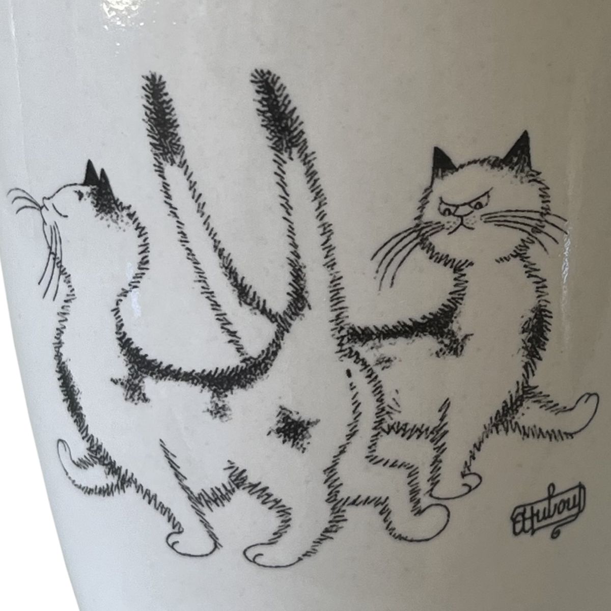 Mug arrondi Les Chats de Dubout - Les Pimbches