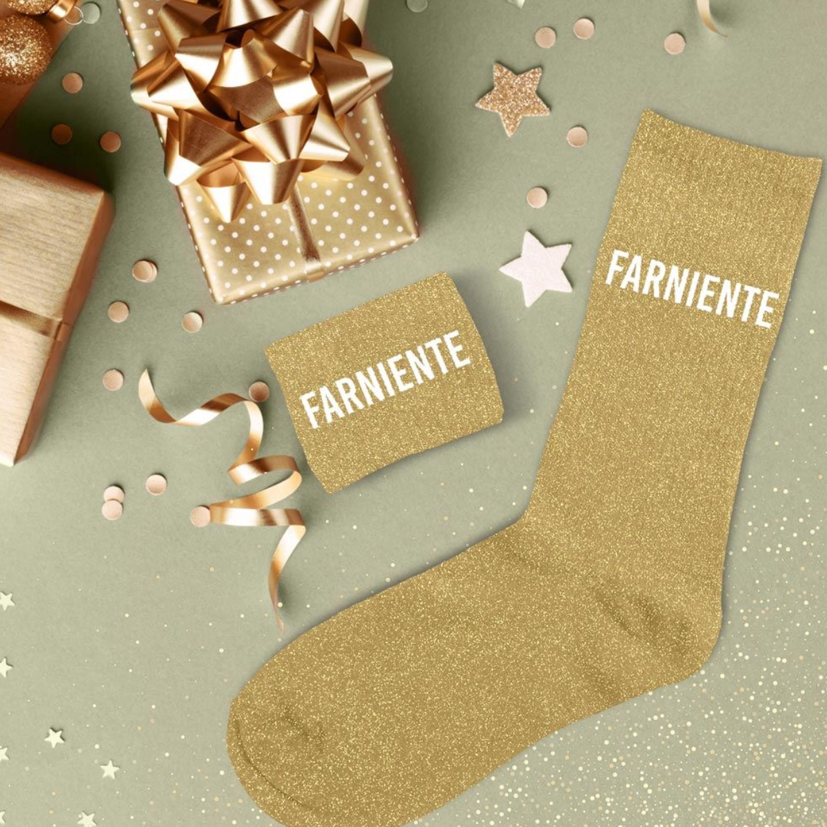 Paire de chaussettes  paillettes Farniente