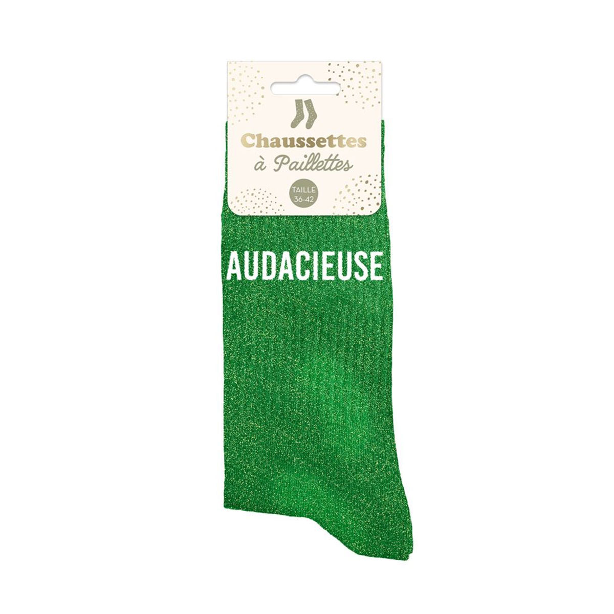 Paire de Chaussettes Pailletes Audacieuse