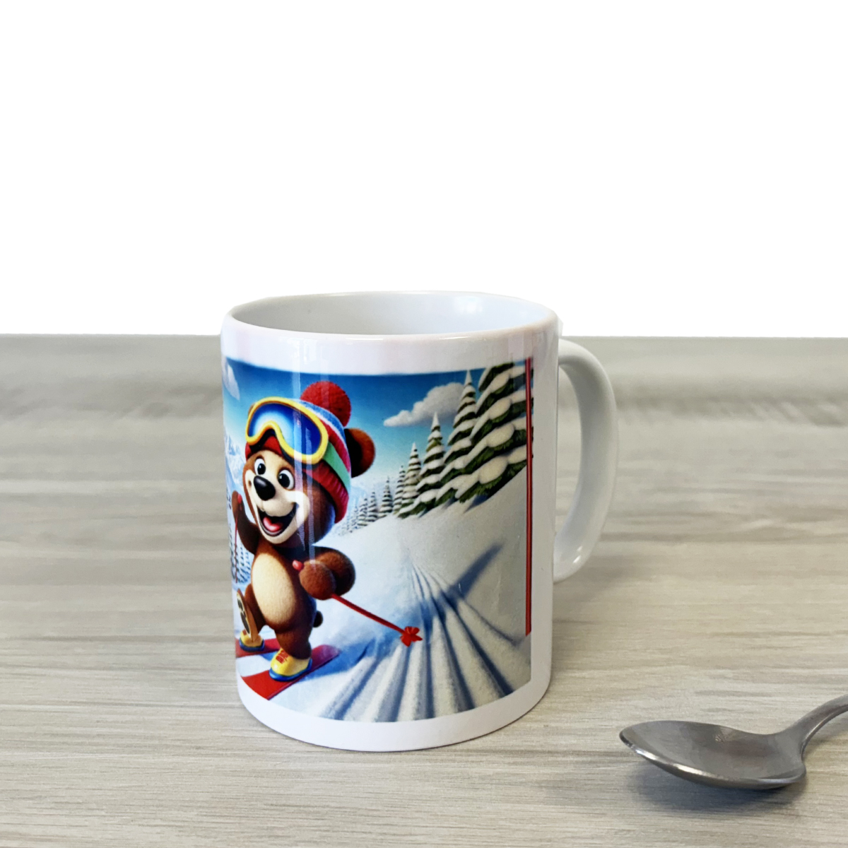 Mug Ourson skieur par CBKration