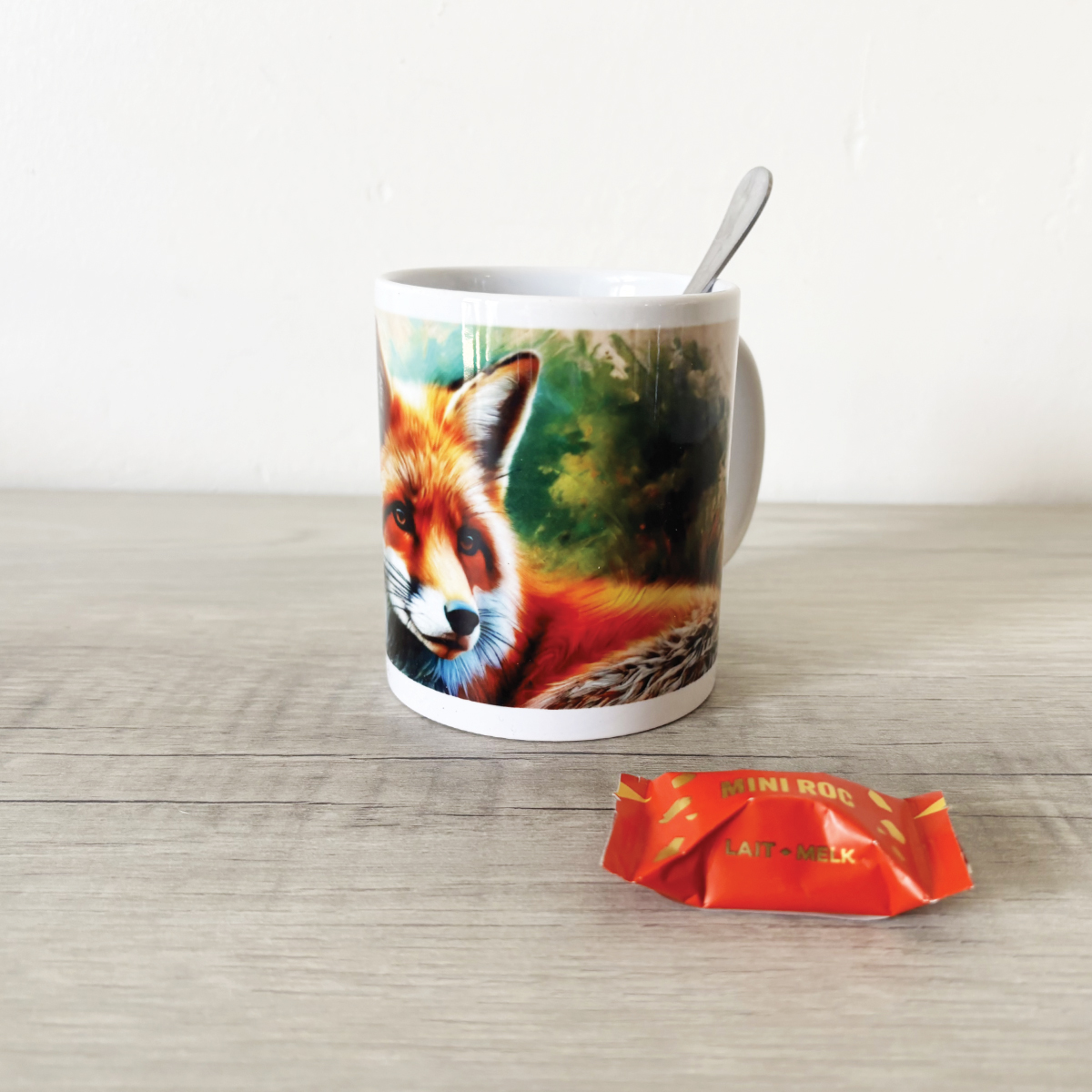 Mug Un Amour de Renard 350 ml par Cbkreation