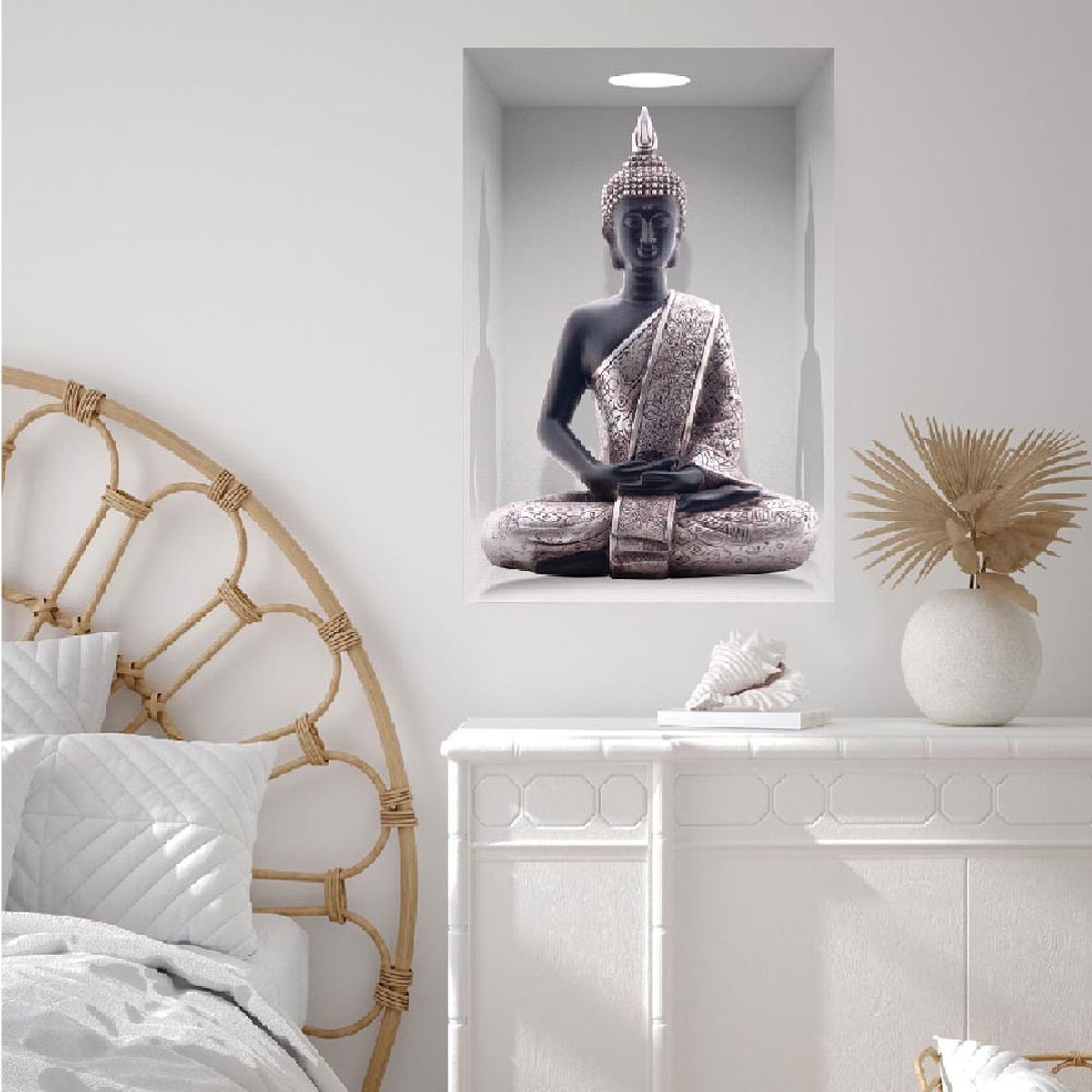 Sticker mural - Grand Bouddha Zen