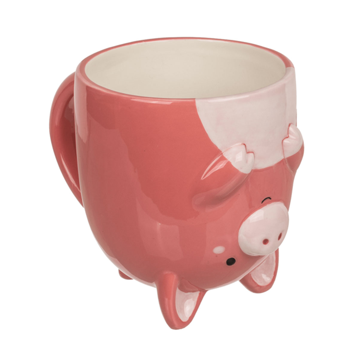 Mug cochon rose  l'envers