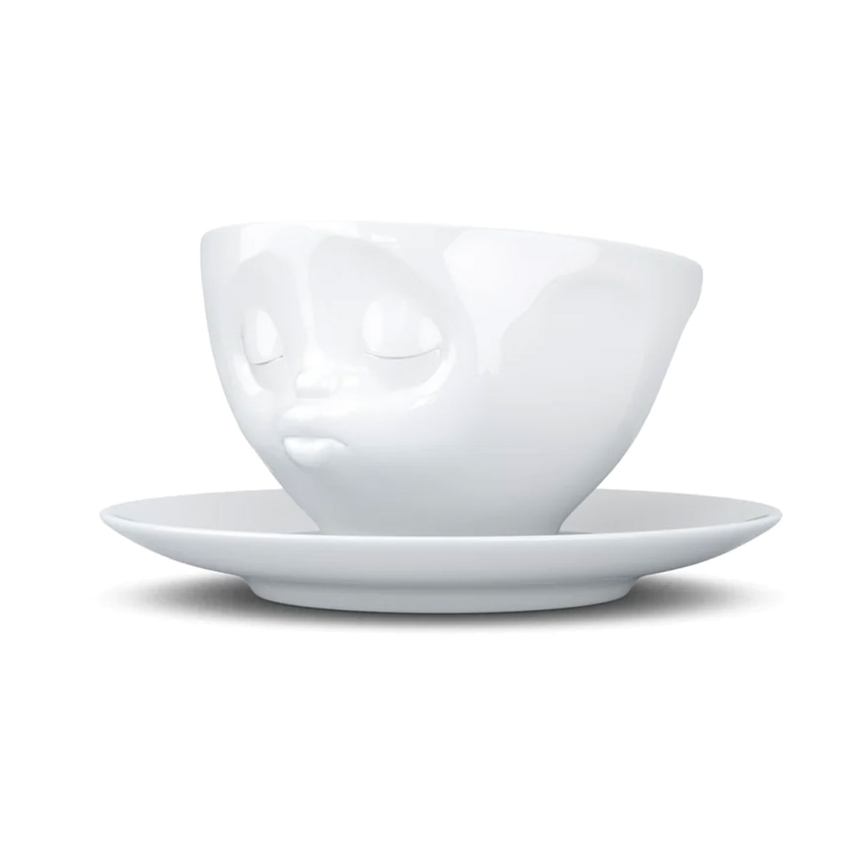 Tasse et sous tasse en porcelaine Tassen 200 ml - Bisou