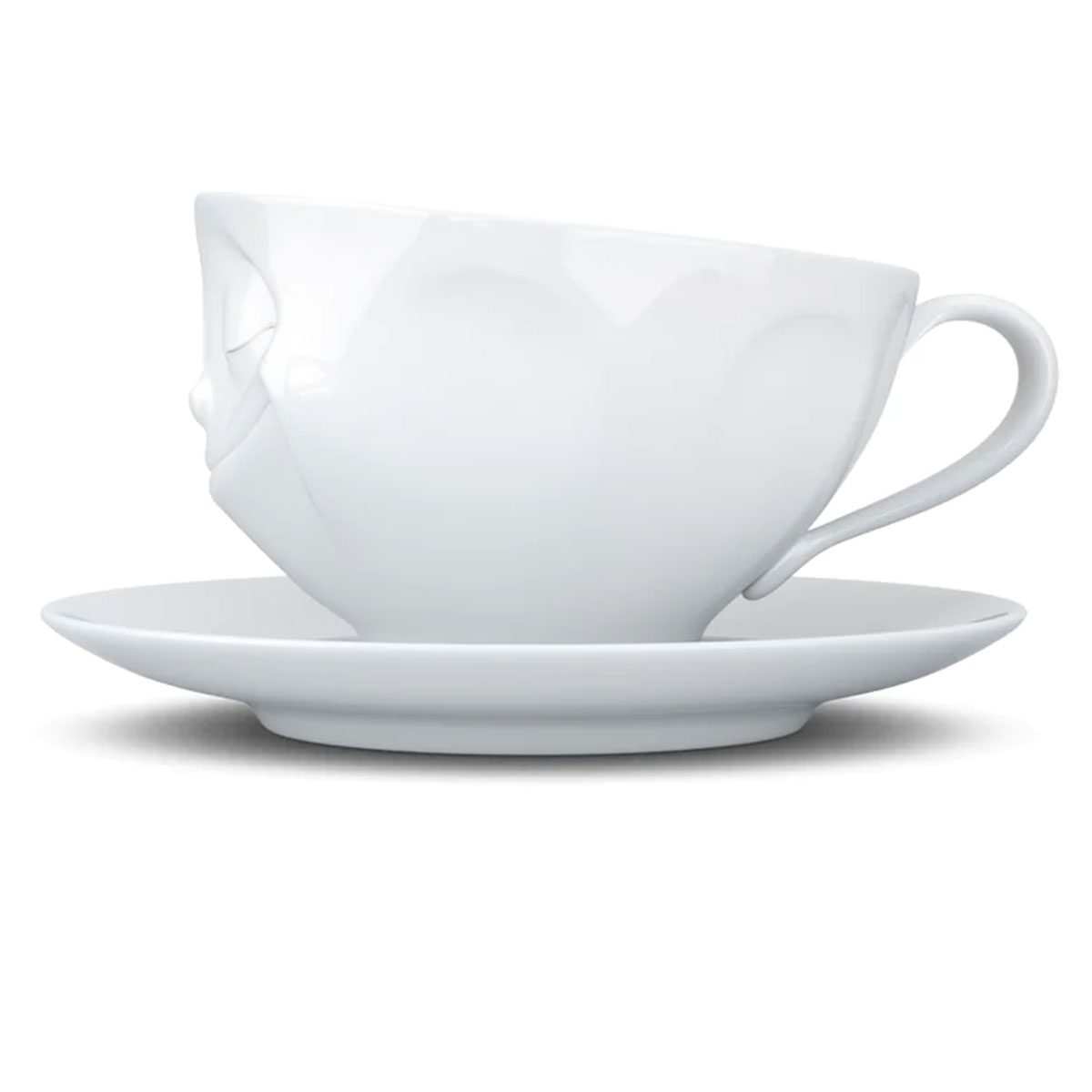 Tasse et sous tasse en porcelaine Tassen 200 ml - Heureux