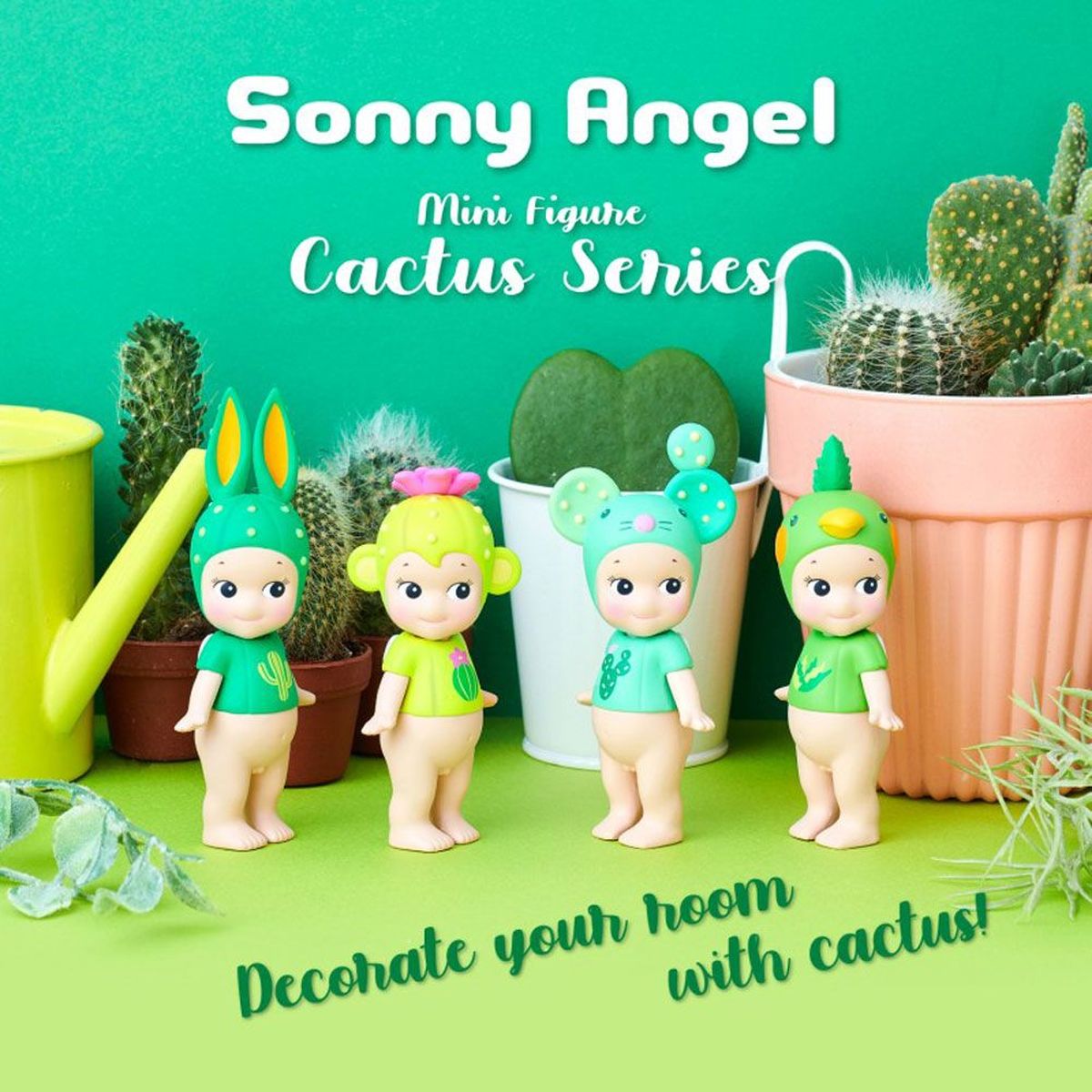 Sonny Angel Série Cactus - Série Limitée - Boite de 12