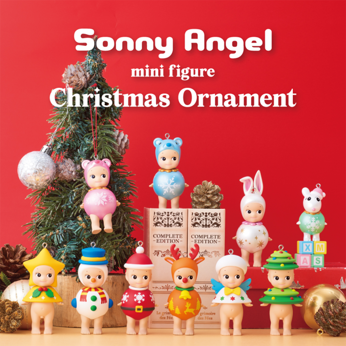 Sonny Angel décoration de sapin série Noël 2022