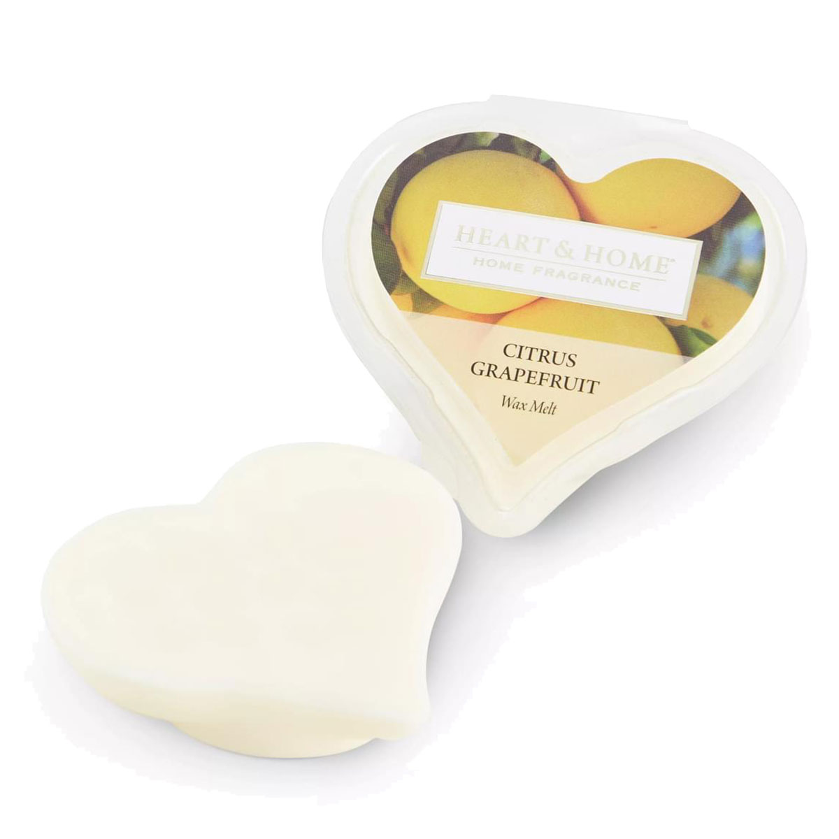 Galet  faire fondre Heart and Home - Pamplemousse et Agrumes