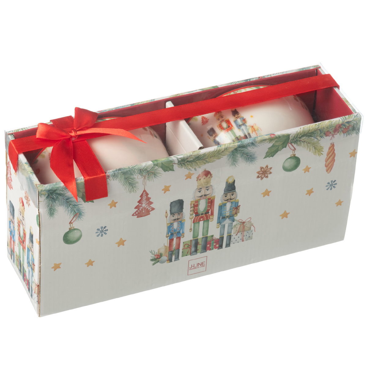 Ensemble de 2 bols casse-noisette en coffret cadeau