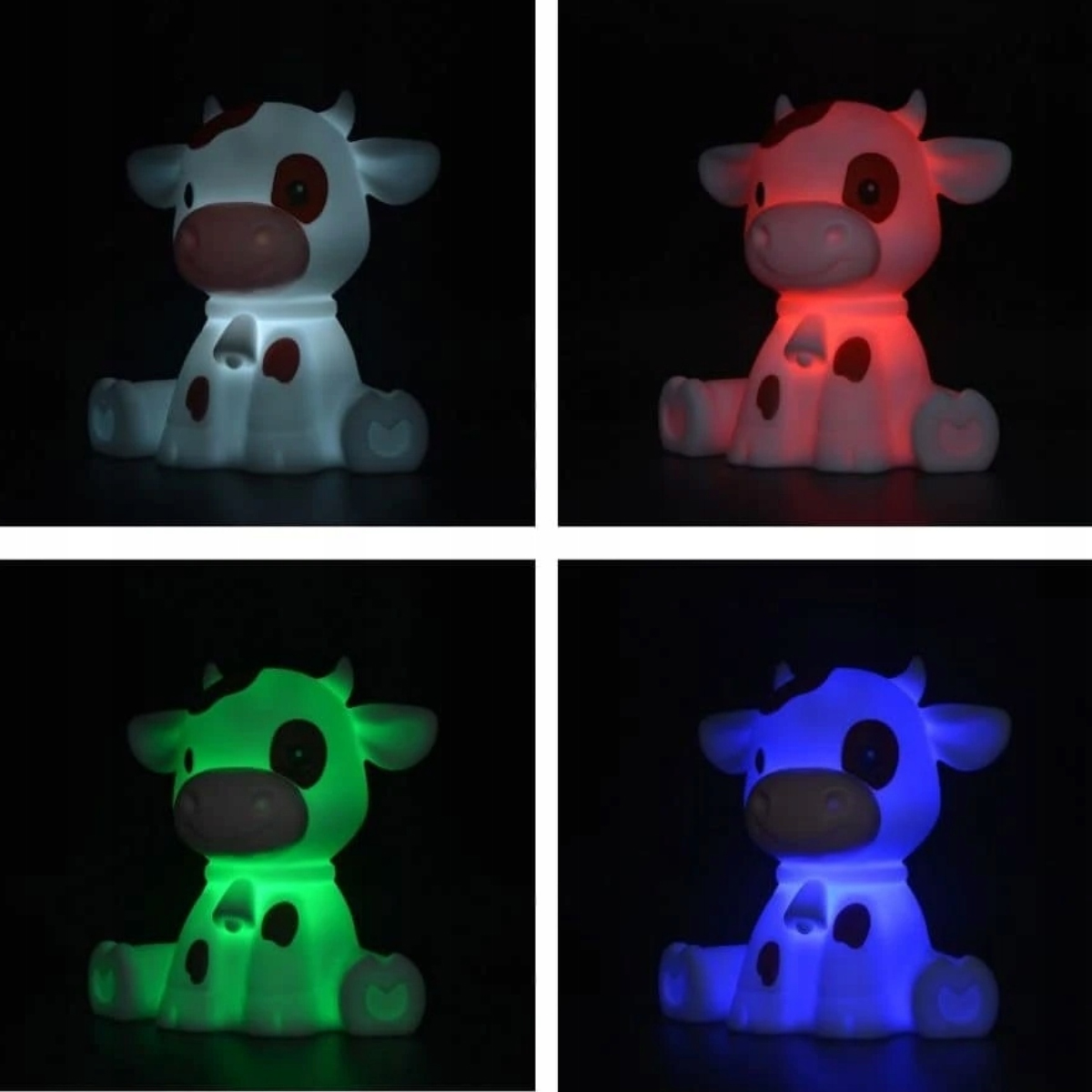 Veilleuse Petit buffle Blanc LED variation de couleurs