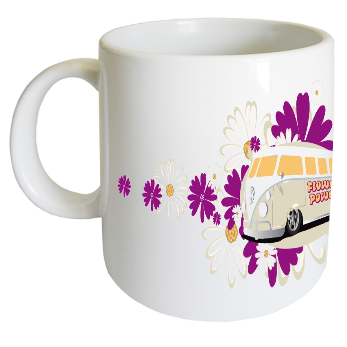 Mini Mug Flower Power by Cbkreation