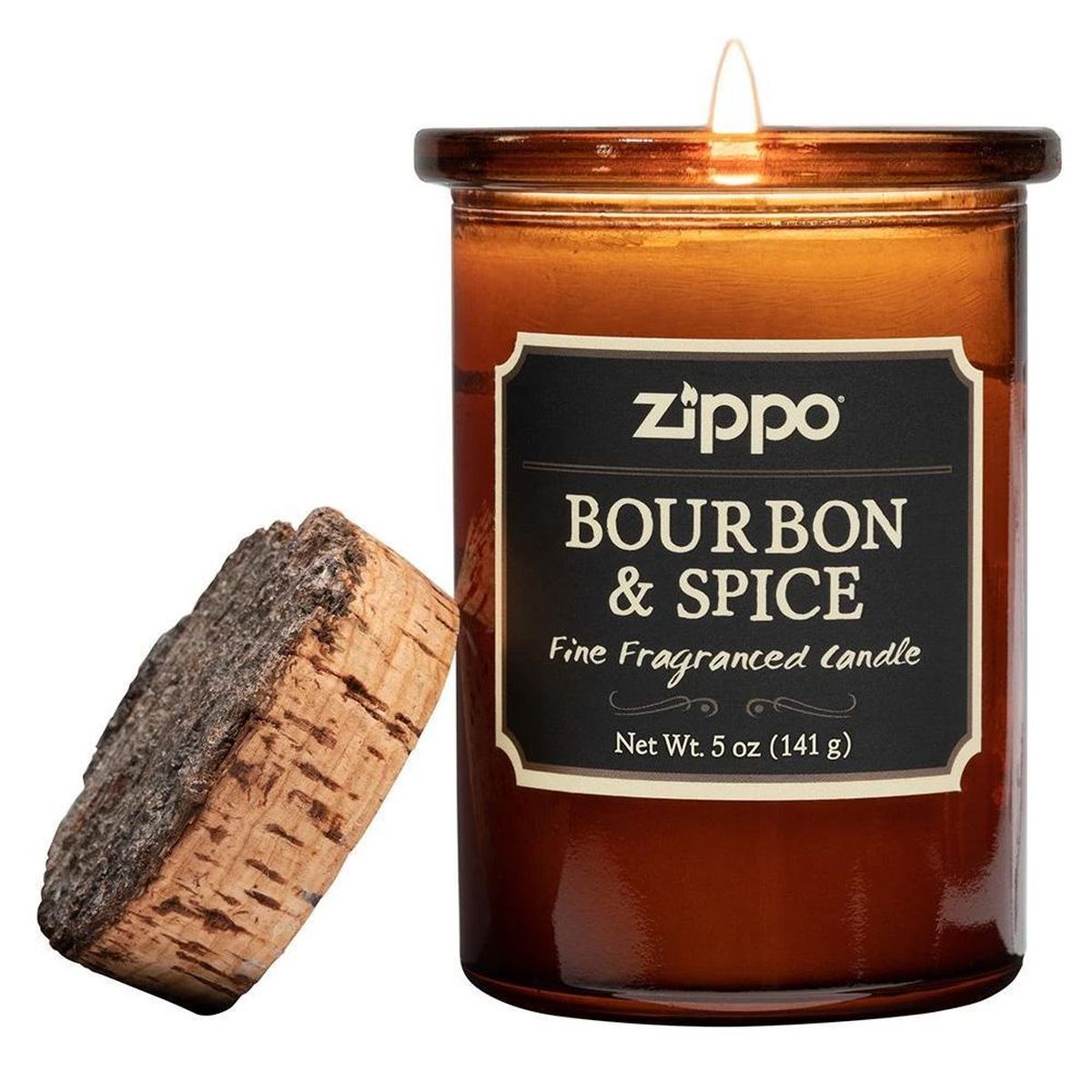 Bougie parfume Bourbon et Spice par Zippo - Fabrique aux USA