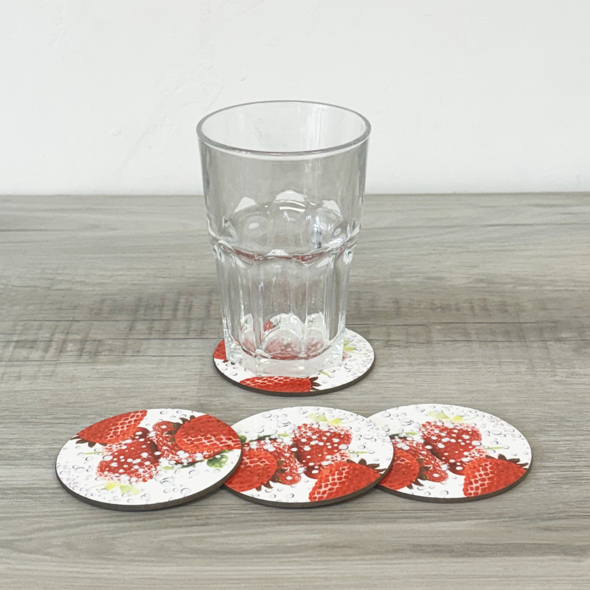 Dessous de verres Fruits by Cbkreation par 4 - fraises