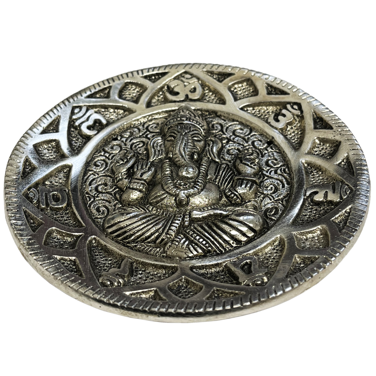 Porte encens en Aluminium ganesh