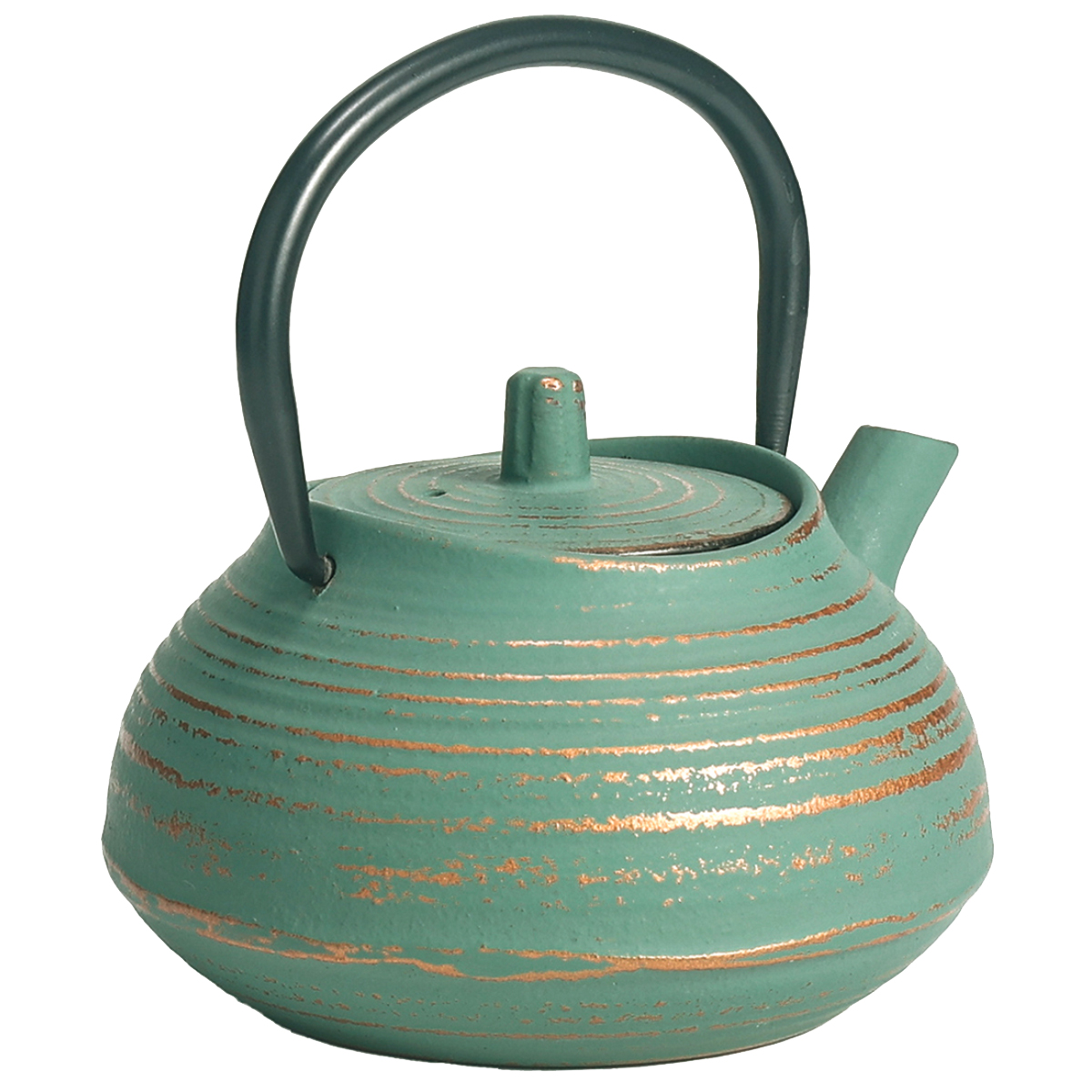 Petite Thire Japonaise en fonte maille verte 0.4 litre