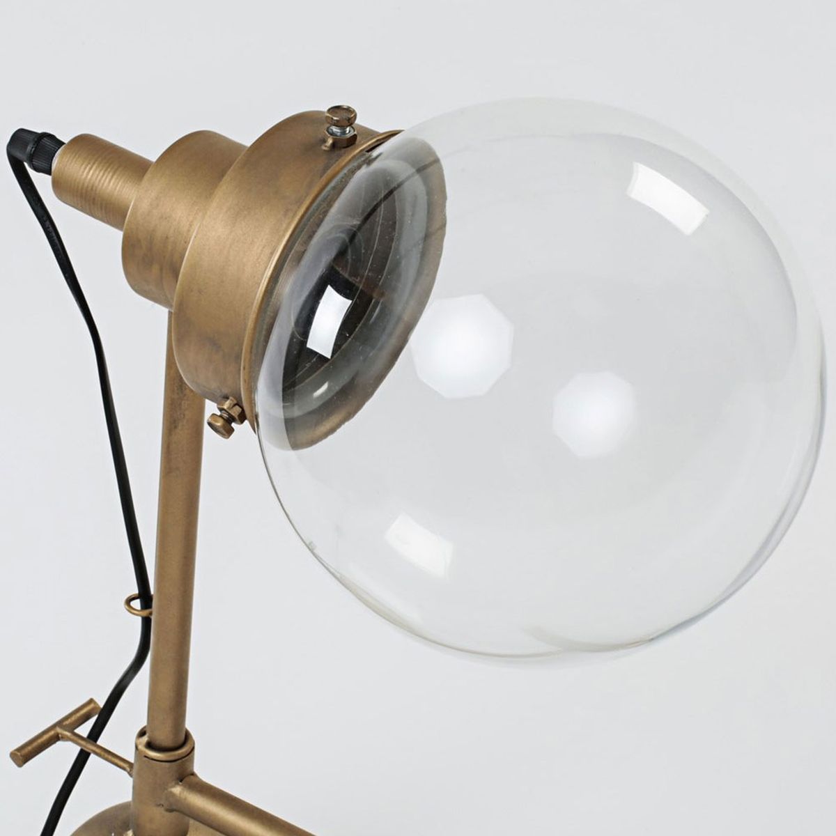 Lampe  poser en mtal dor Dawa 39 cm