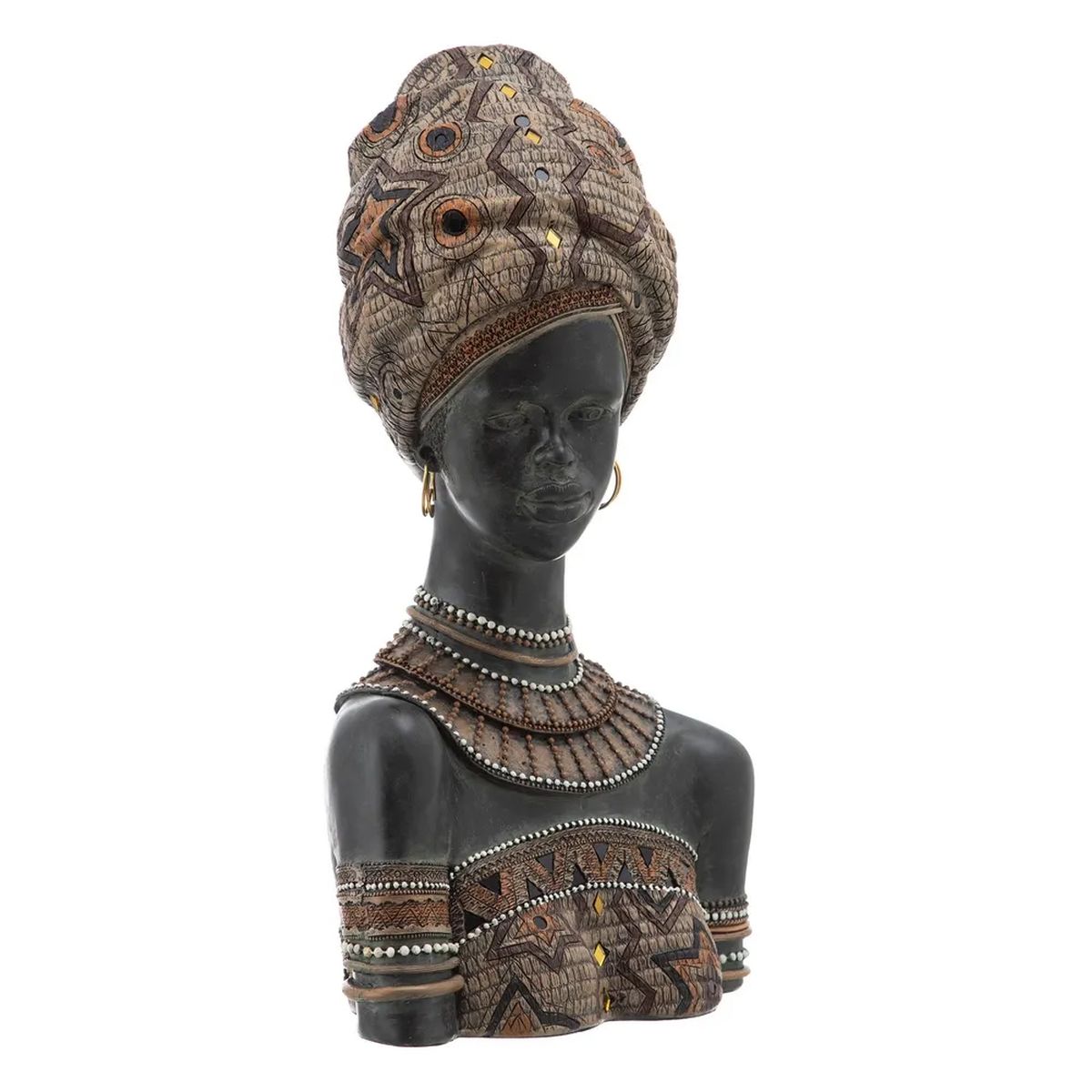 Figurine Buste Femme Africaine 50 cm