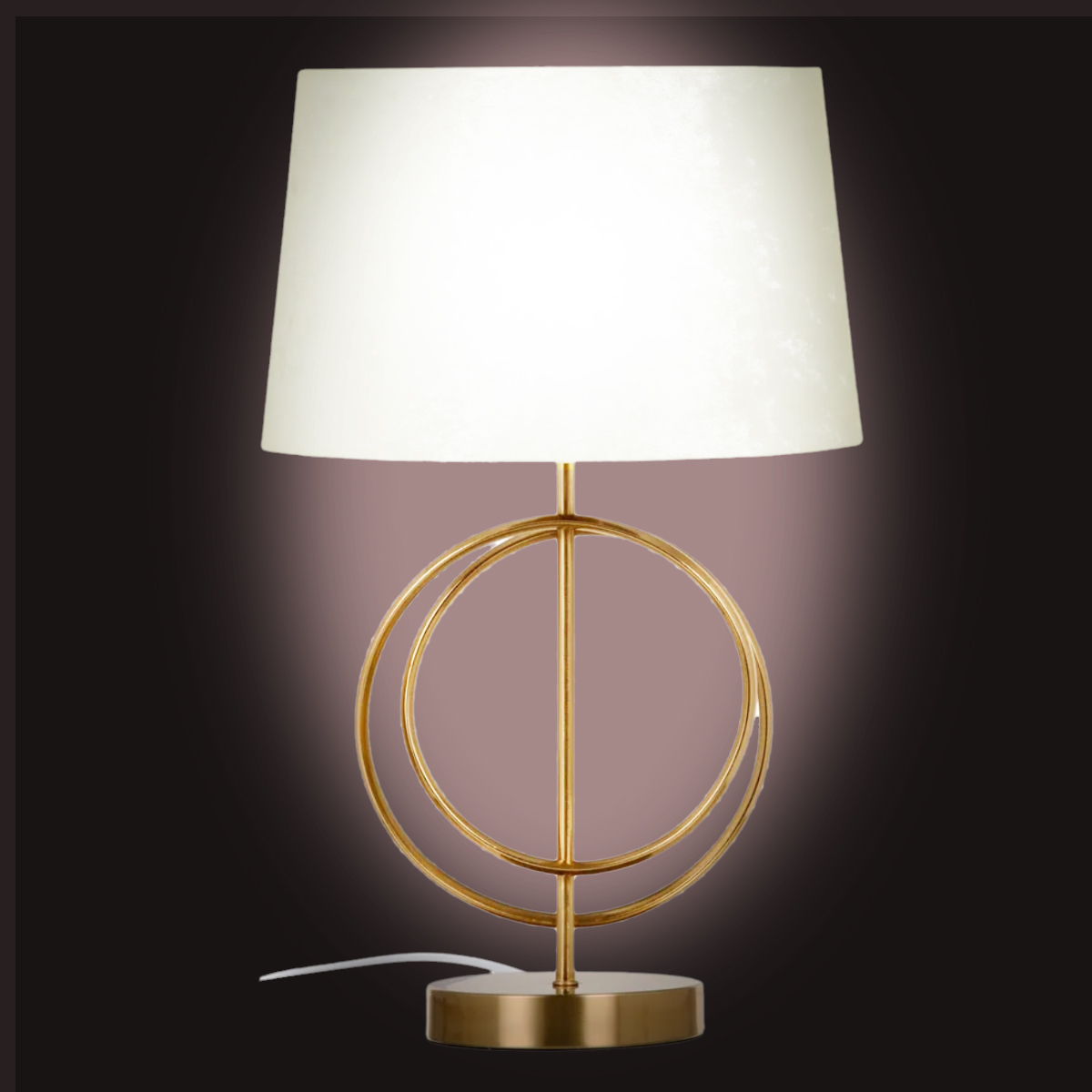 Lampe  poser en mtal Dor - 49 cm