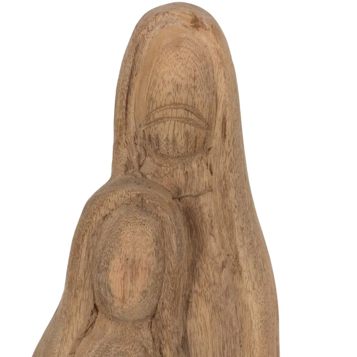 Figurine Nativit en bois de manguier 45 cm